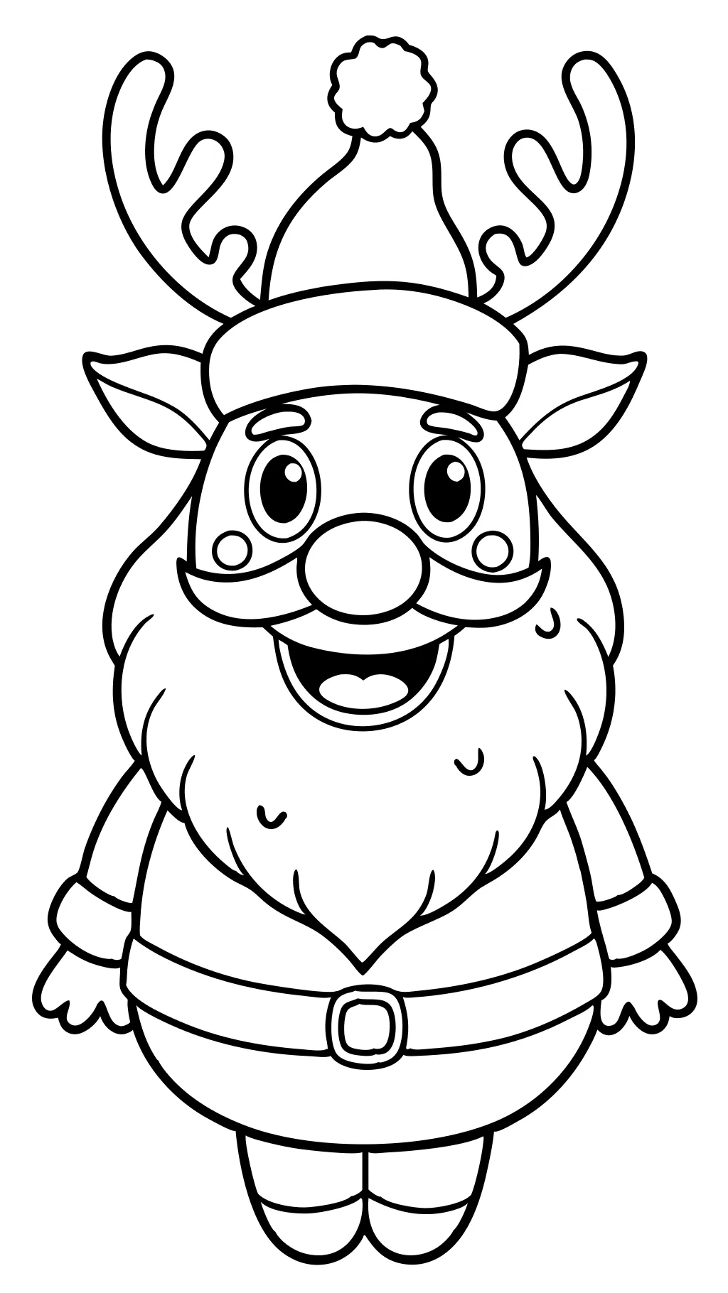 funny christmas coloring pages for adults